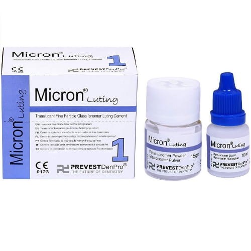 Dental micron luting cement - dental,