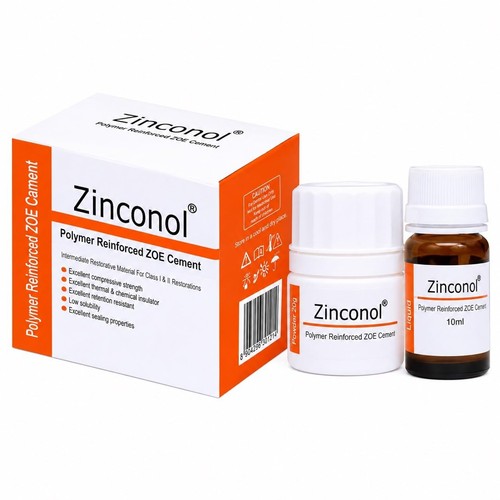 Polymer reinforced zoe - zoe, dental