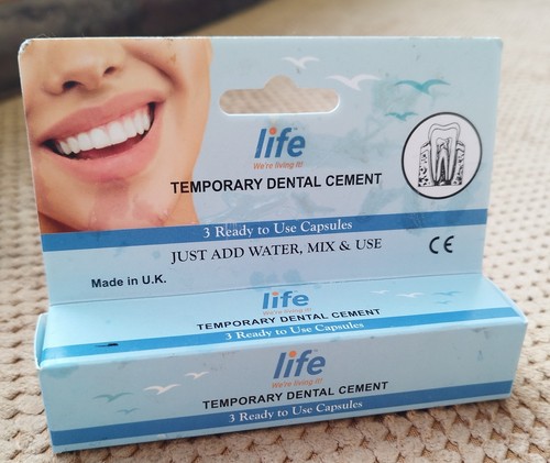 Life temporary dental cement - temporary,